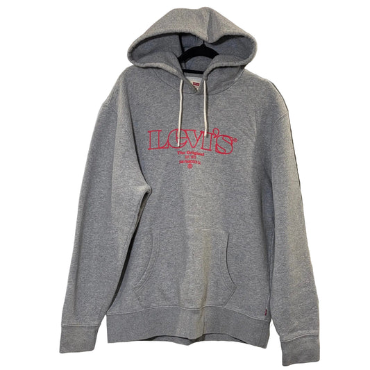Levi's Men's Relaxed Fit Lightweight Fleece Hoodie - Size M