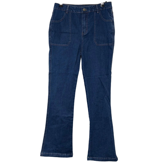Eve Girl Girls High-Waisted Retro Flared Jeans size 16