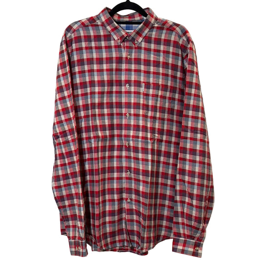 Ben Sherman Men's Long Sleeve Multi-Colour Check Shirt - size L