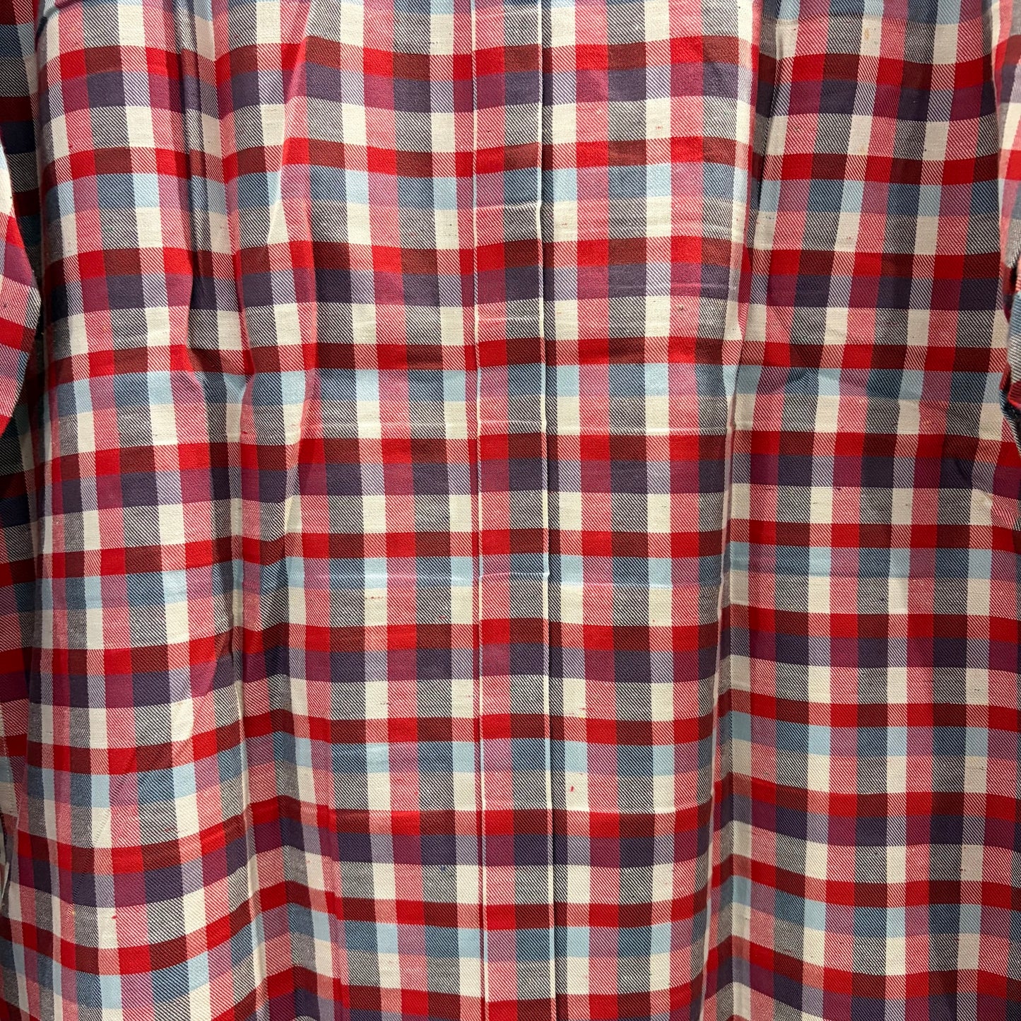 Ben Sherman Men's Long Sleeve Multi-Colour Check Shirt - size L