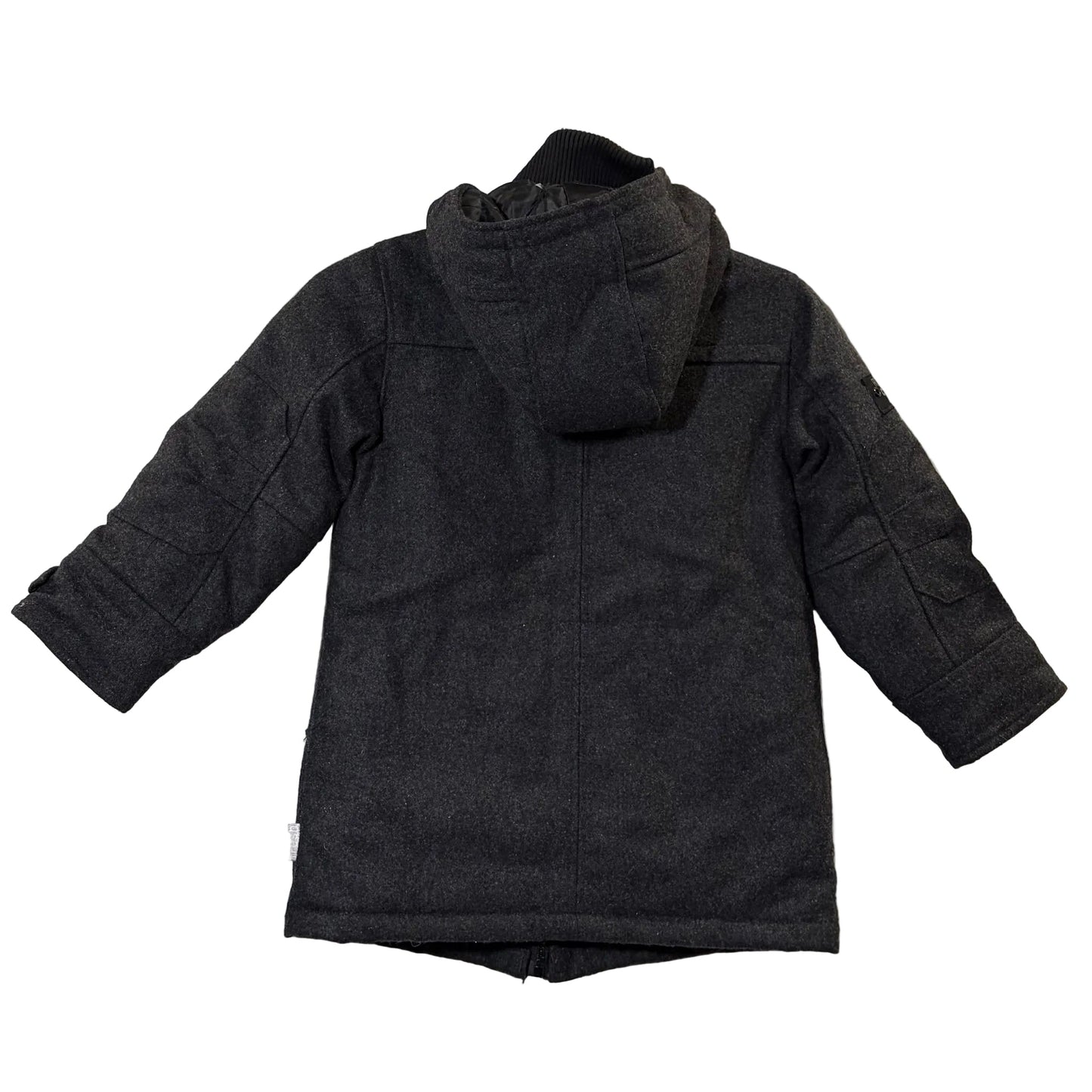 Fresh Baked Boys Hooded Heavyweight Winter Parka Coat - size 4