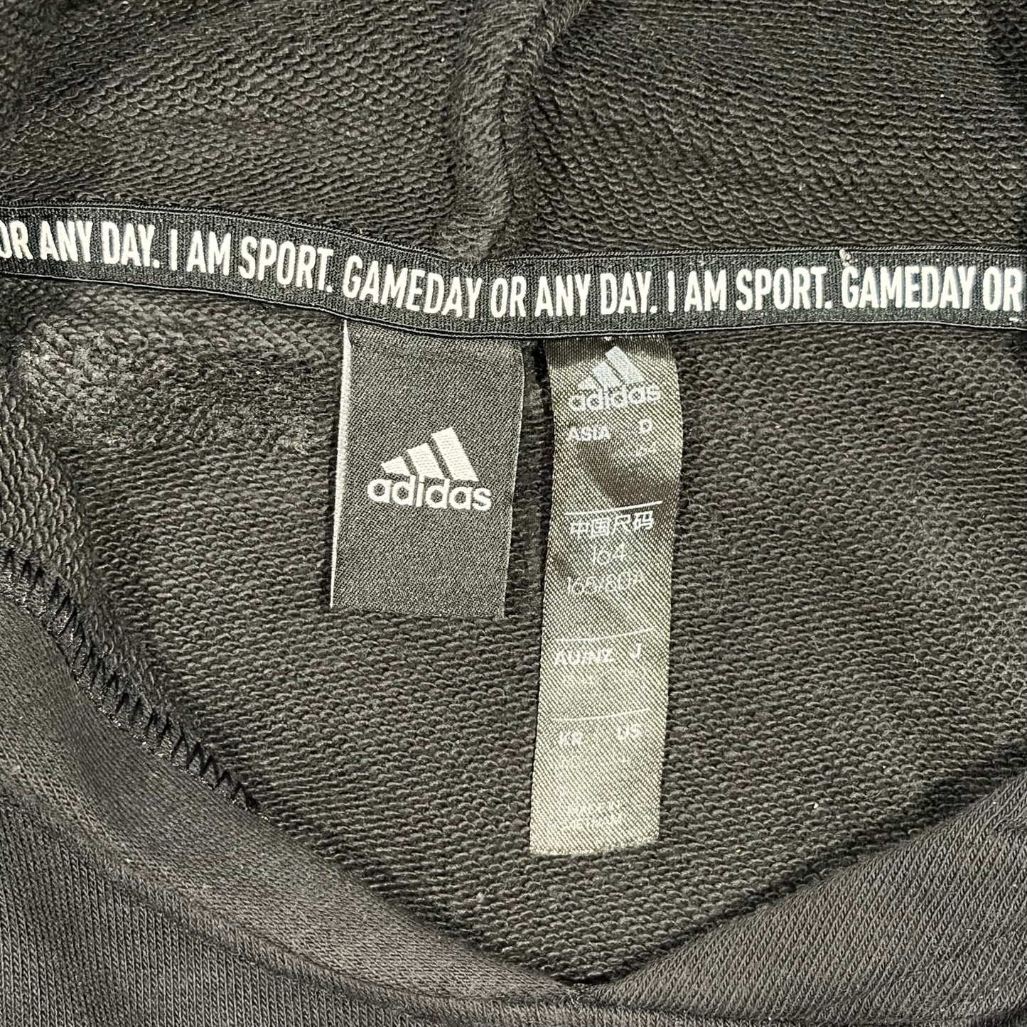 Adidas Kids Future Icons Logo Hoodie - Size 13-14Y