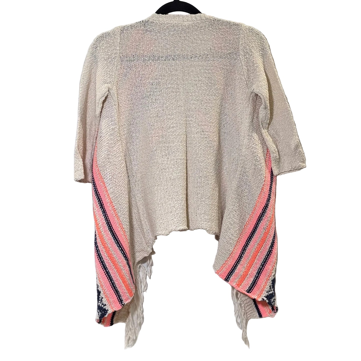 Milkshake Girls Knit Fringe Cardigan - size 5
