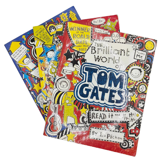 Tom Gates 3-Book (1, 4 & 9) Bundle