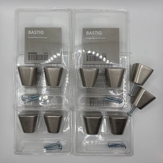 IKEA BASTIG Knobs Lot of 10 Knobs (5 pairs)