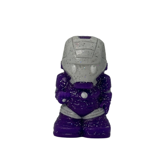 Purple Glitter Ironman OOSHIE Woolworths Marvel Ooshies