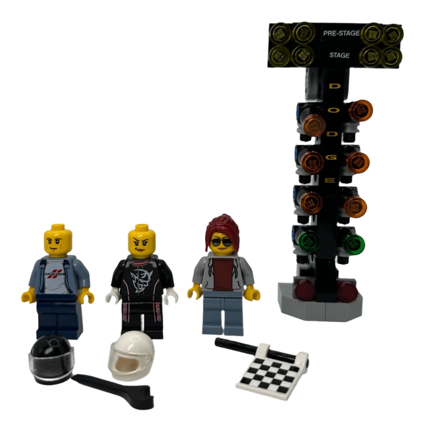 LEGO 75893 2018 Dodge Challenger SRT Demon and 1970 Dodge Charger R/T