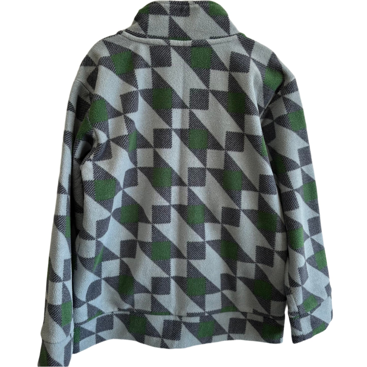 LEMMI Grey & Green Lightweight Polar Fleece Size 7 (122)