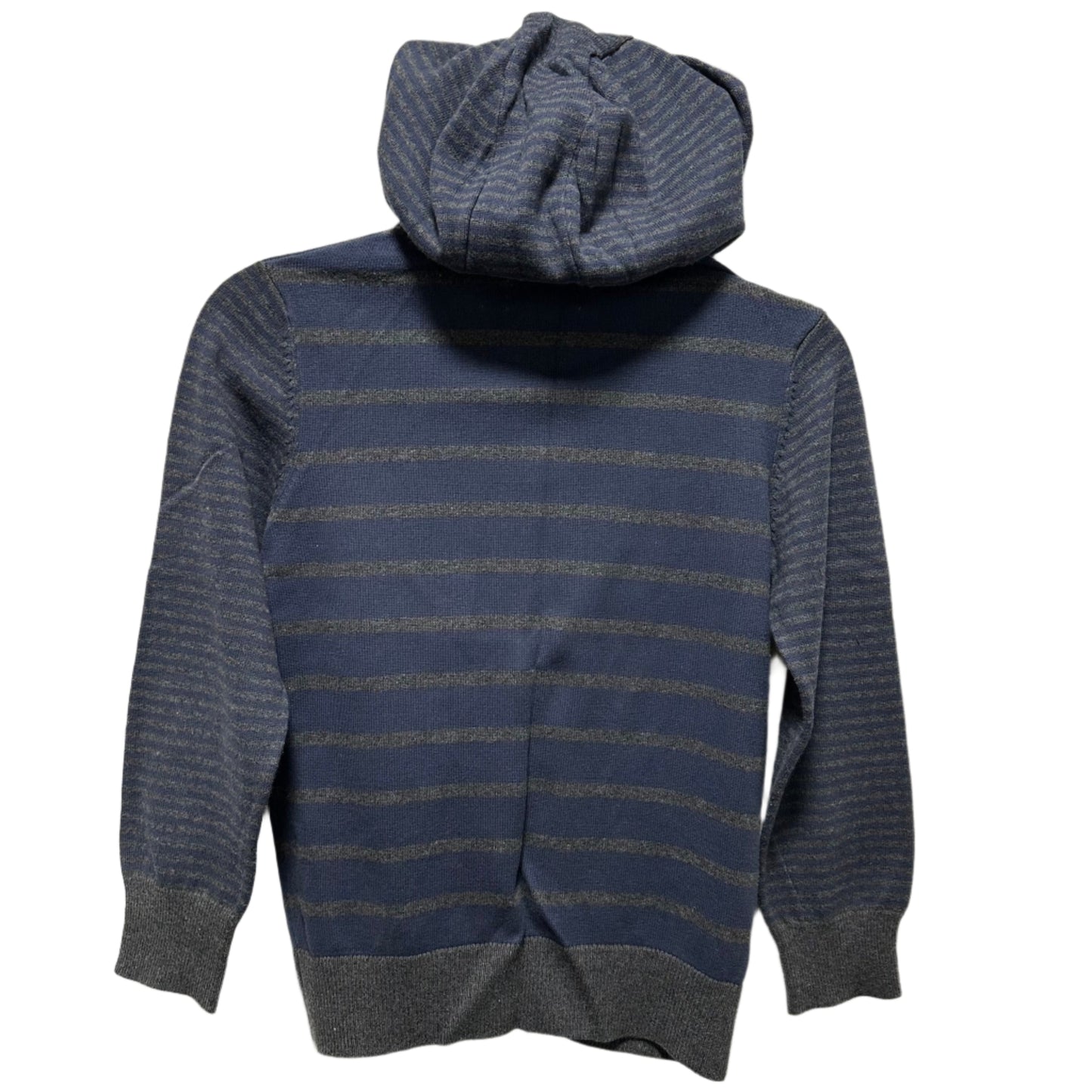 Milkshake by Myer Blue & Grey Sweater with Hoodie Size 7