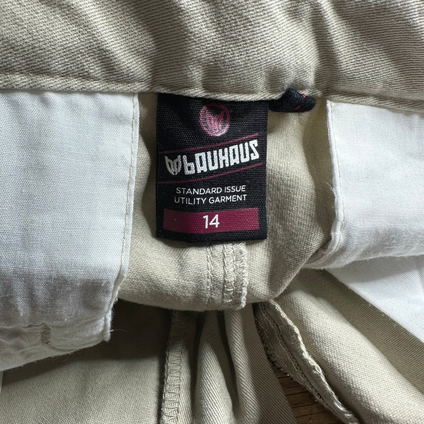 Bauhaus by Myer Boys Tan Chinos with Rolled Cuff