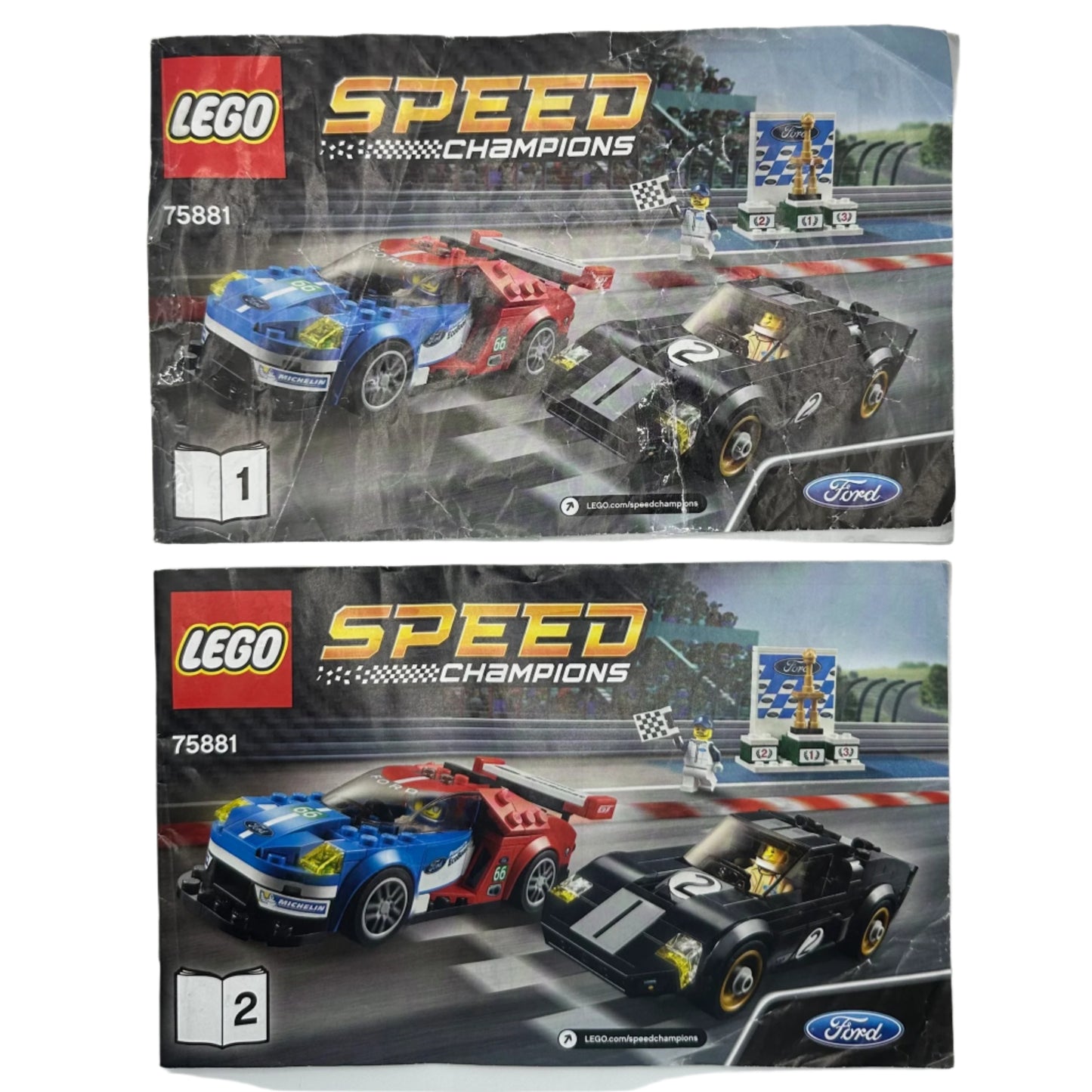 LEGO 75881 Speed Champions 2016 Ford GT & 1966 Ford GT40