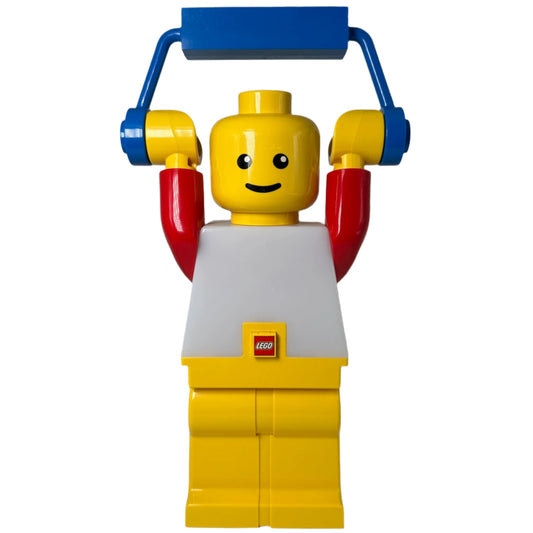 2009 LEGO LED Lantern - Yellow Legs, Red Arms and Blue Handle
