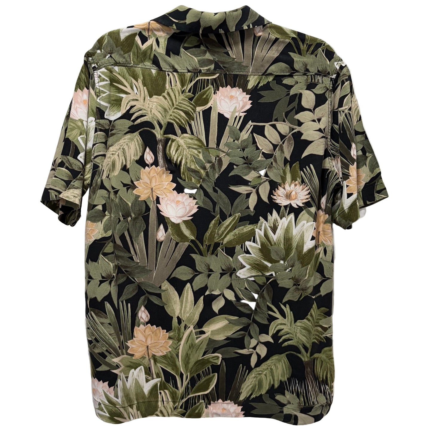 H&M Men's Regular Fit Short Sleeve Resort Shirt