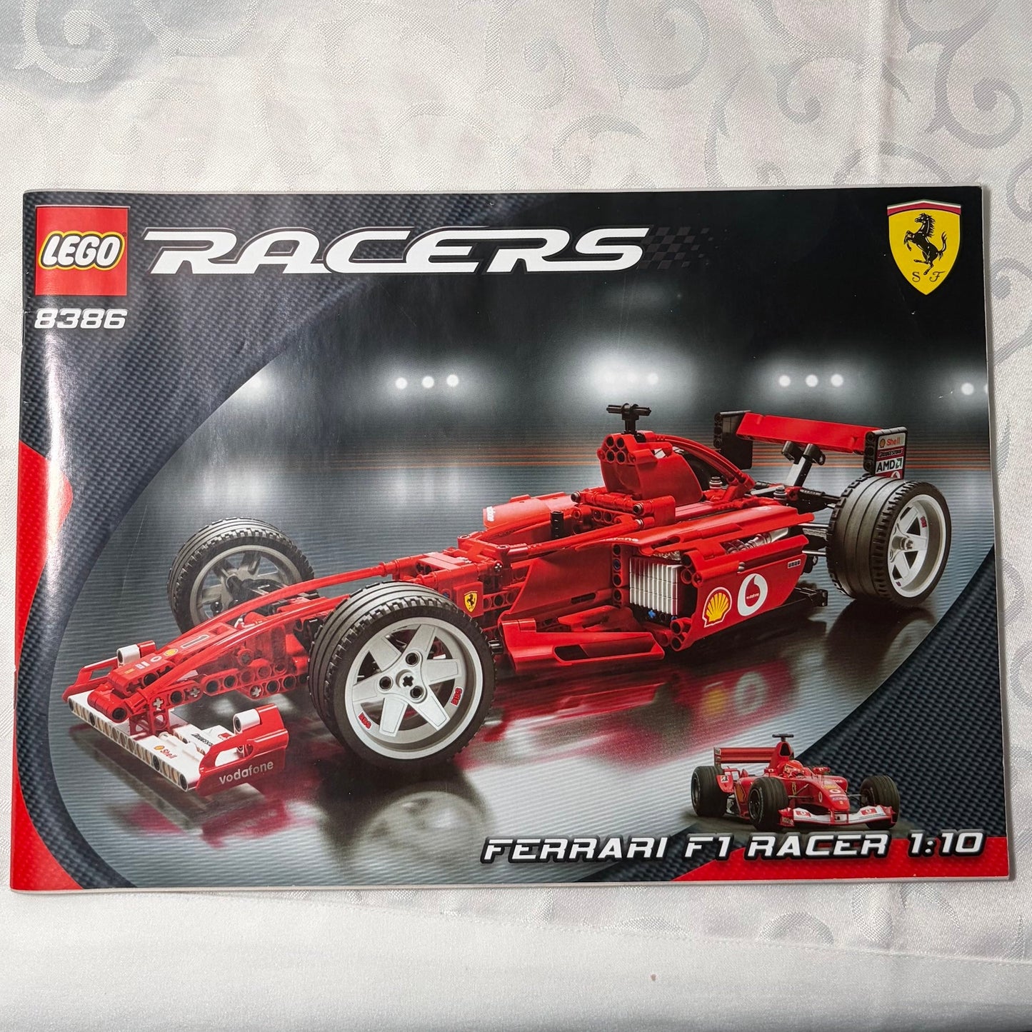 LEGO 8386 RACERS Ferrari F1 Racer 1:10 VINTAGE