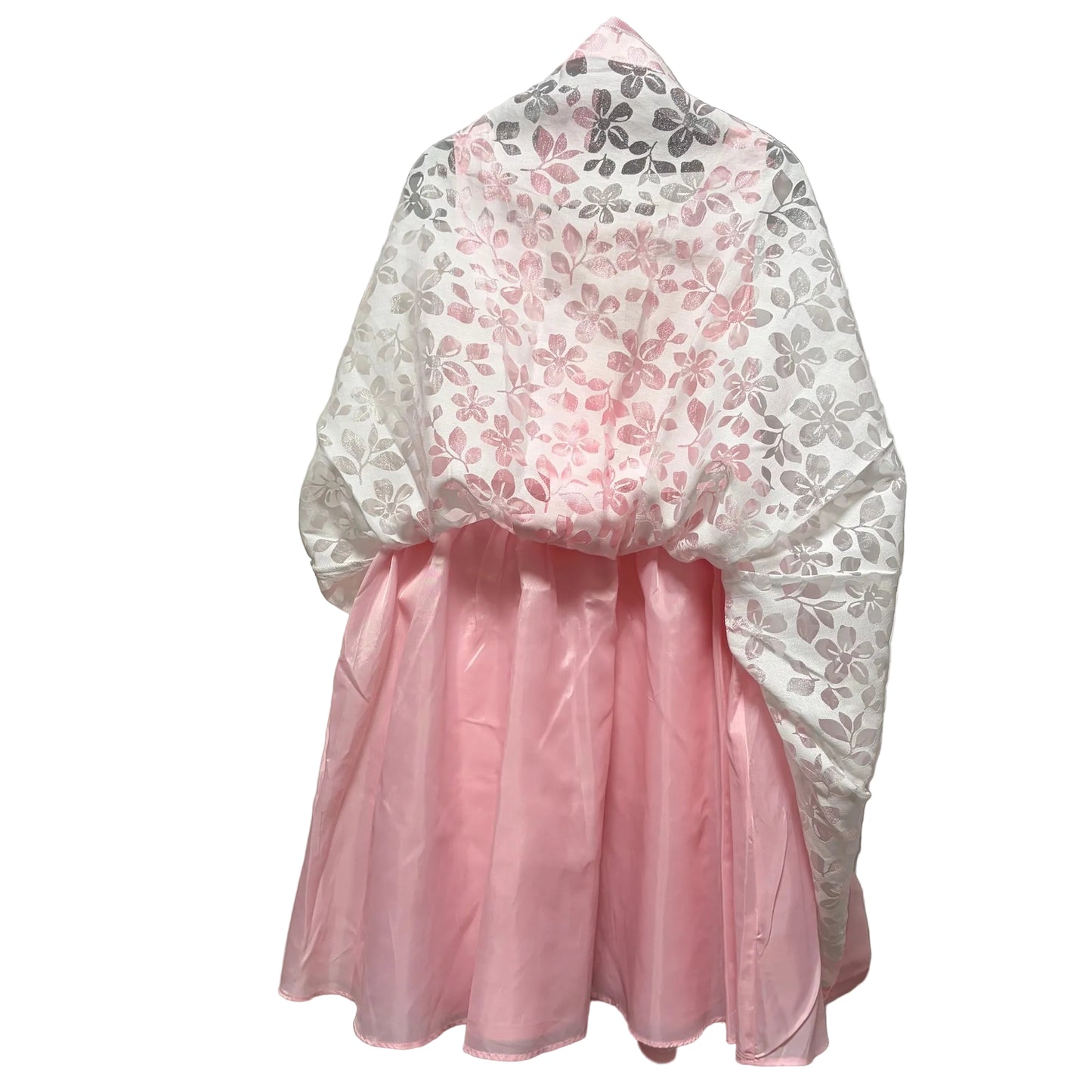 Target Girls Pink & White Party Dress Size 7