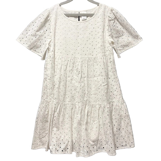 Target White Broderie Anglaise Party Dress Size 10