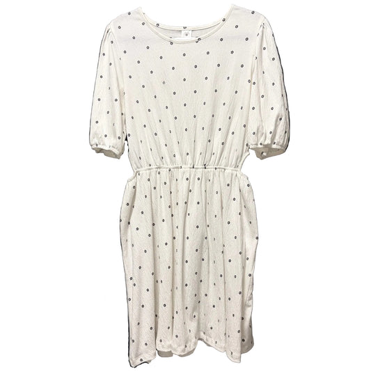 Target Girls White Summer Dress with Cut Outs Size 16
