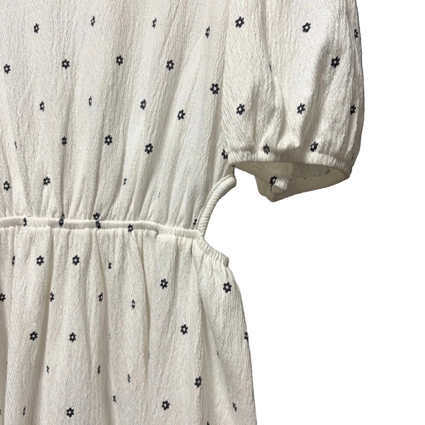 Target Girls White Summer Dress with Cut Outs Size 16