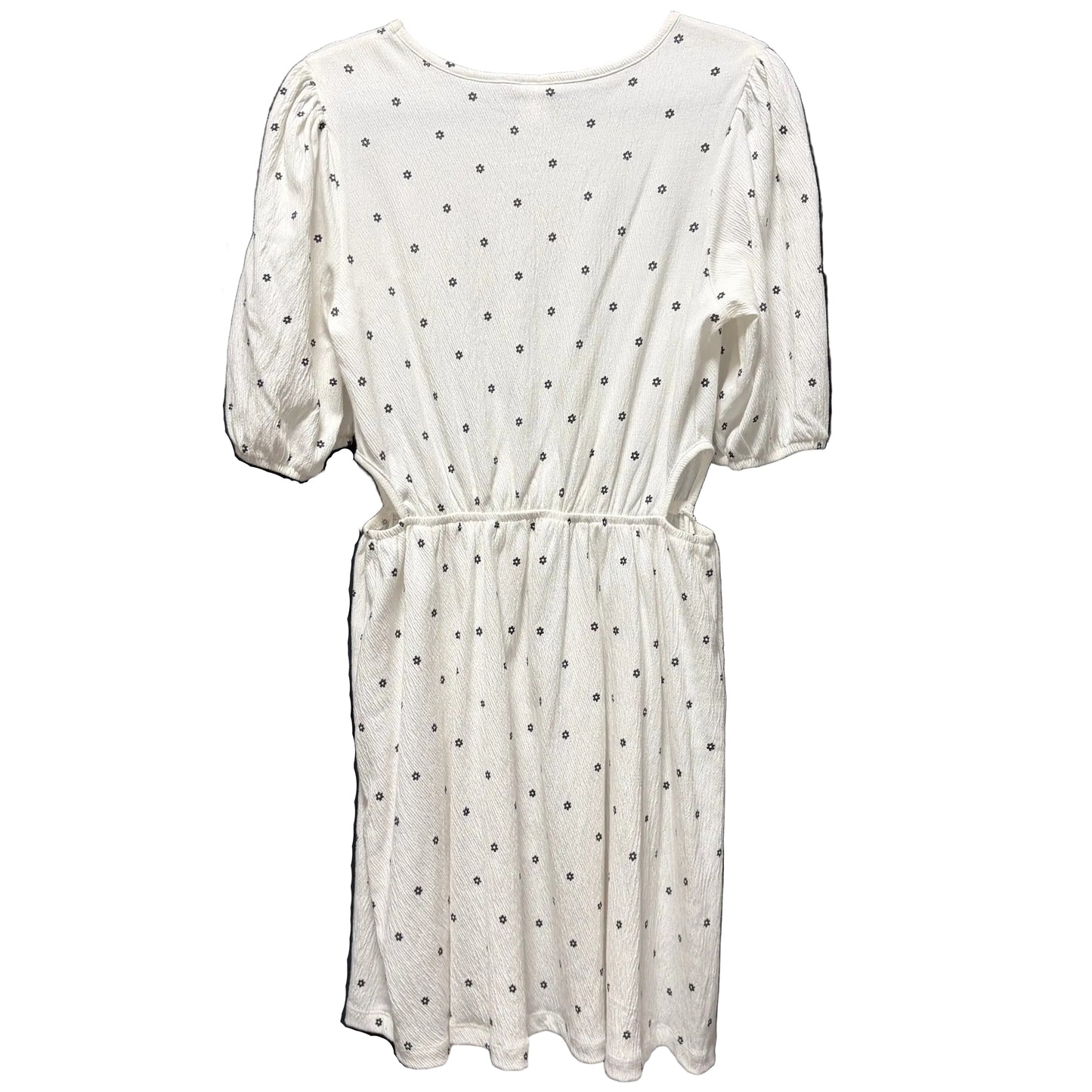 Target Girls White Summer Dress with Cut Outs Size 16