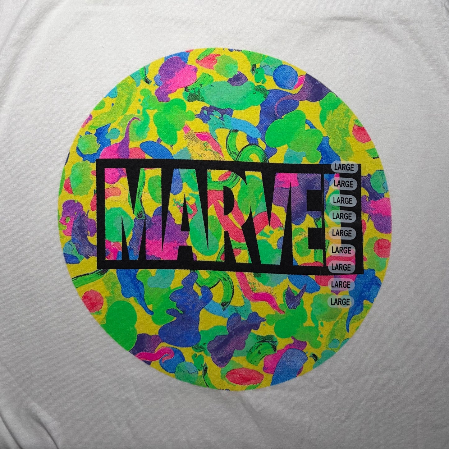 Marvel Logo T-shirt - Unisex - size Large BRAND NEW WITH TAGS
