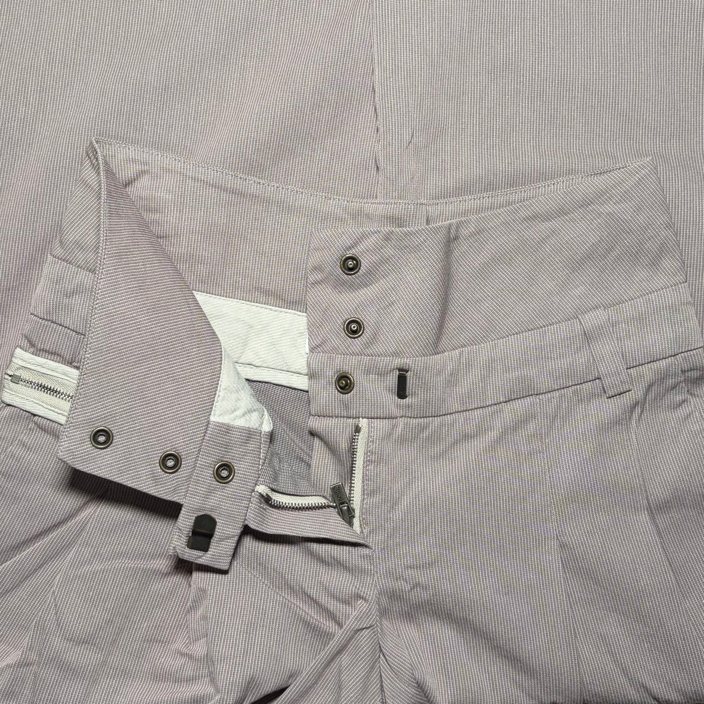 Chloé Kidswear Wide Leg Striped Pants size 8