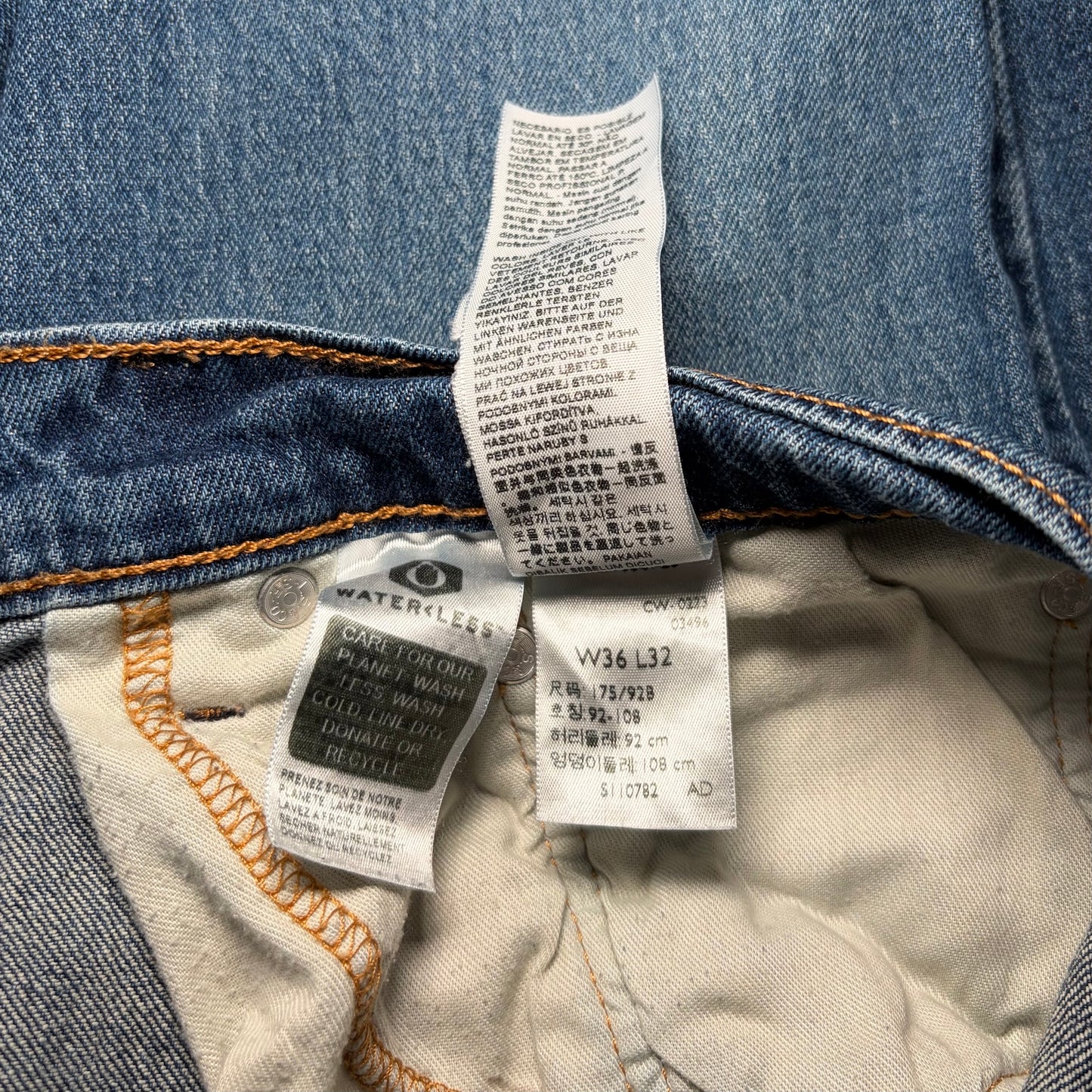 Levi's Men's 502 Taper Jeans W 36 L 32 - VARIOUS OPTIONS