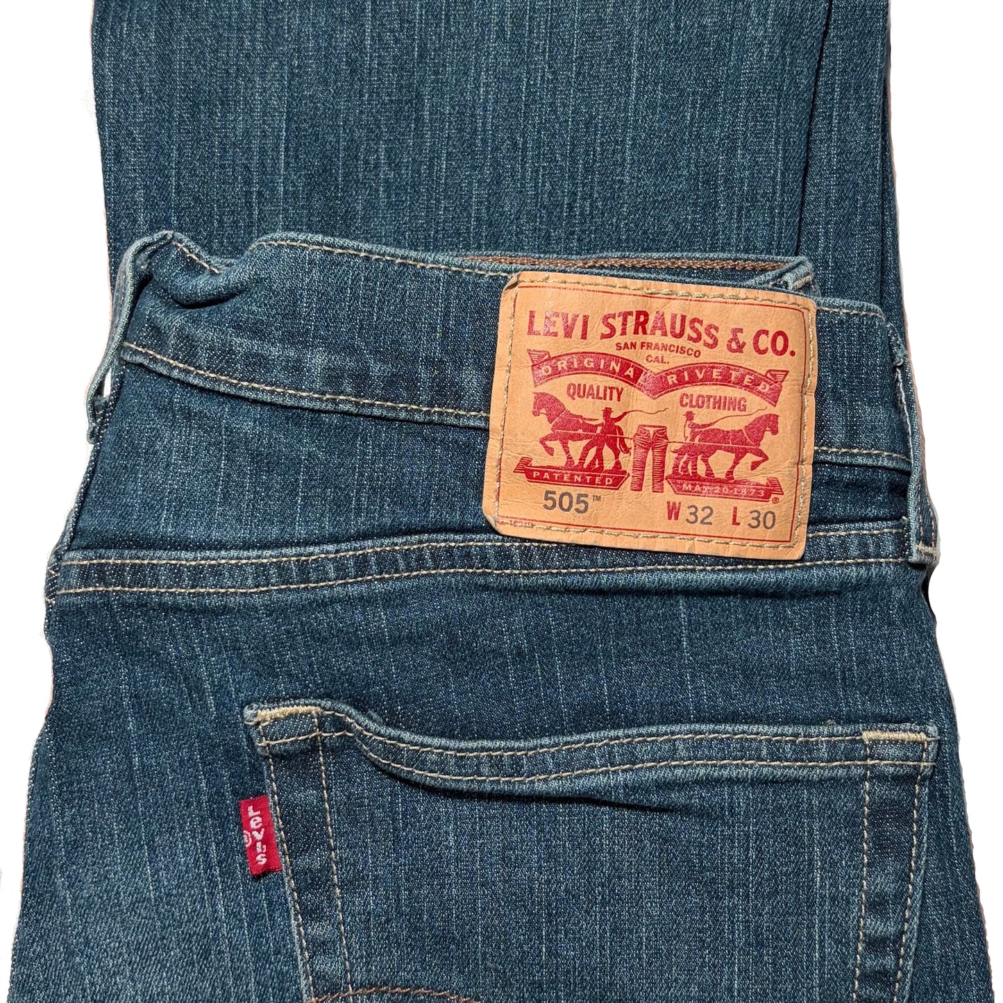 Levi's Men's Workwear 505 Regular Jeans - VARIOUS SIZES & COLOURS
