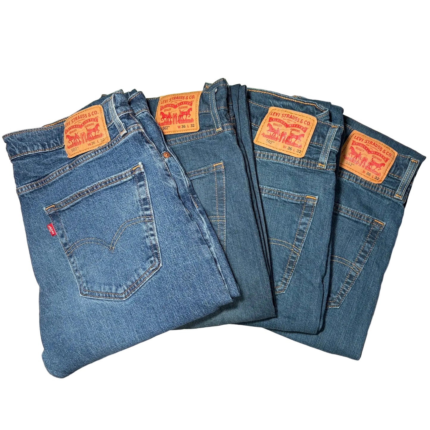 Levi's Men's 502 Taper Jeans W 36 L 32 - VARIOUS OPTIONS