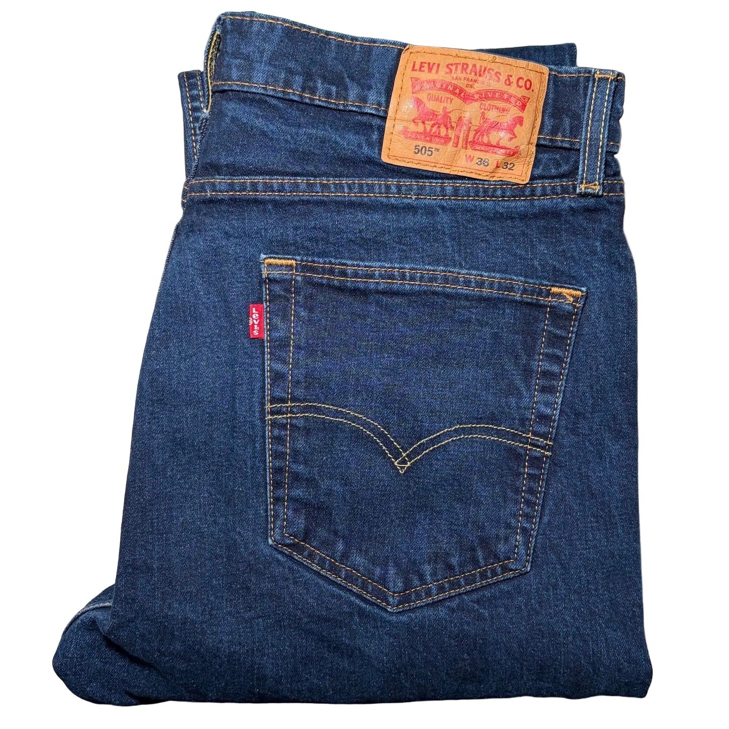 Levi's Men's Workwear 505 Regular Jeans - VARIOUS SIZES & COLOURS
