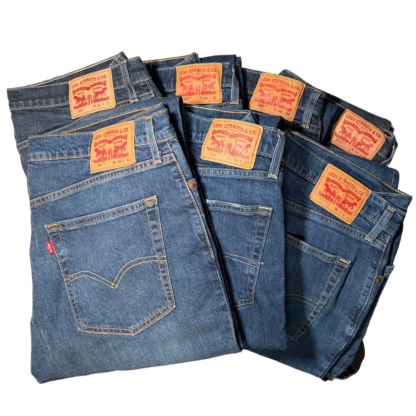 Levi's Men's 541 Athletic Taper Jeans - ONLY BLACK LEFT