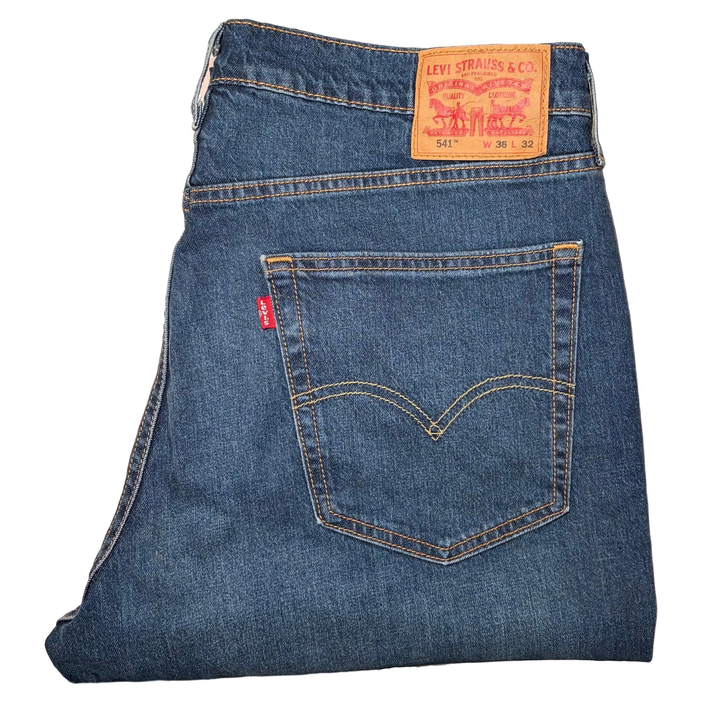 Levi's Men's 541 Athletic Taper Jeans - ONLY BLACK LEFT