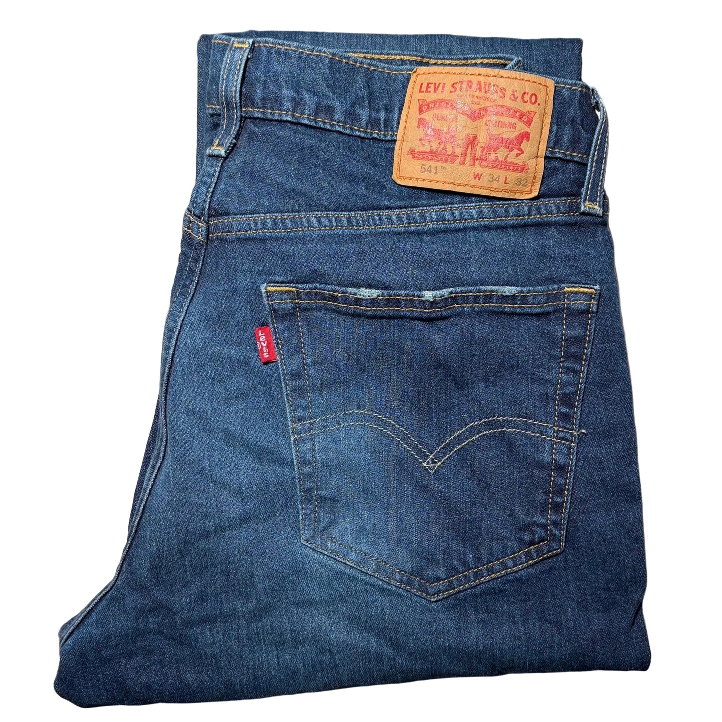 Levi's Men's 541 Athletic Taper Jeans - ONLY BLACK LEFT