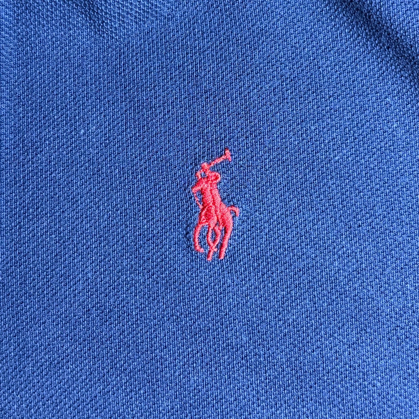 Polo Ralph Lauren Boys Cotton Mesh Polo Shirt - Navy Blue - style 323102717 size M