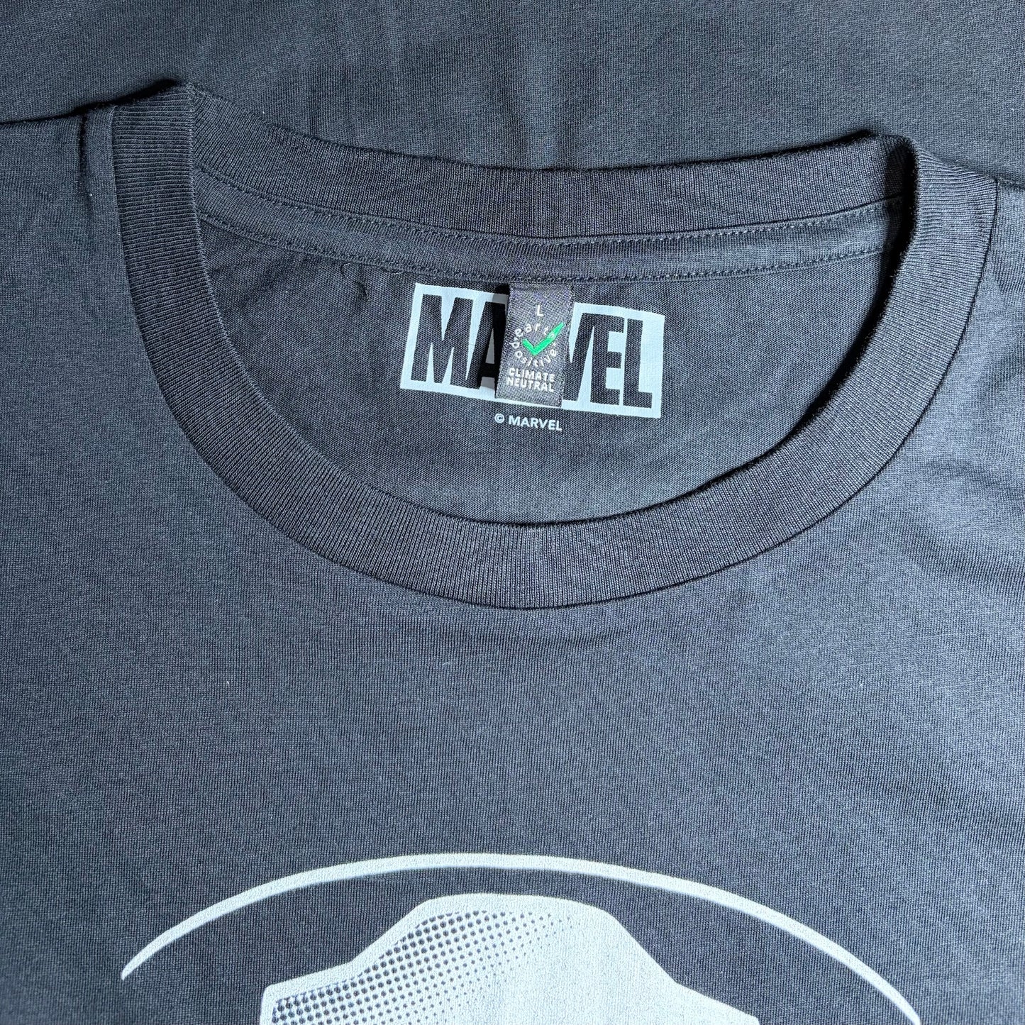 EarthPositive x Marvel Ant-Man Tee - Organic Cotton - Black - Men's Large