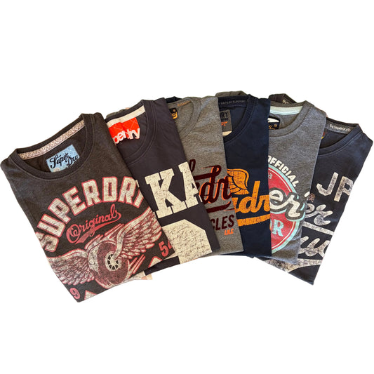 Superdry Men's T-shirts - Relaxed Fit - size Medium -Various Options