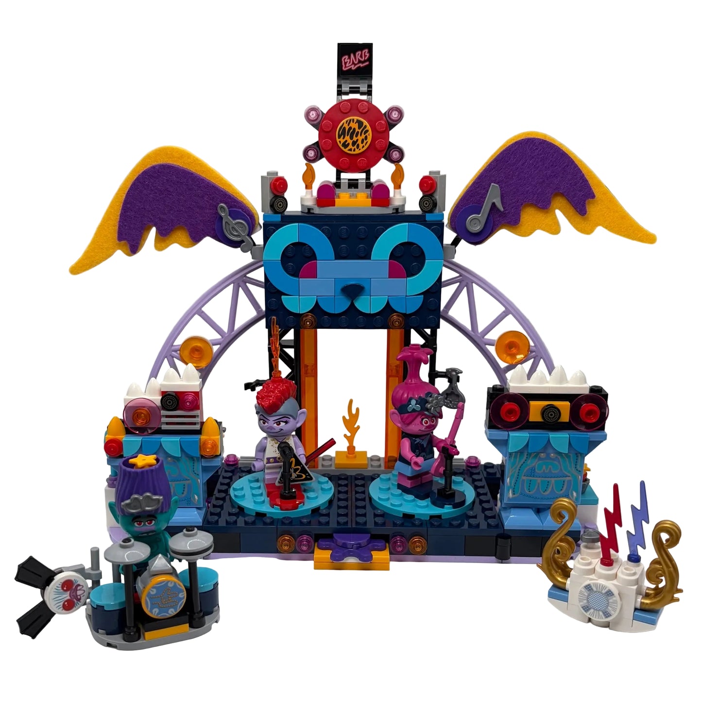 LEGO 41254 Trolls World Tour Volcano Rock City Concert