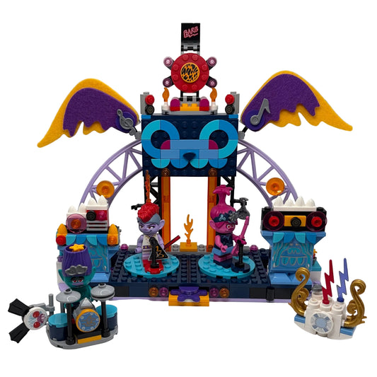 LEGO 41254 Trolls World Tour Volcano Rock City Concert