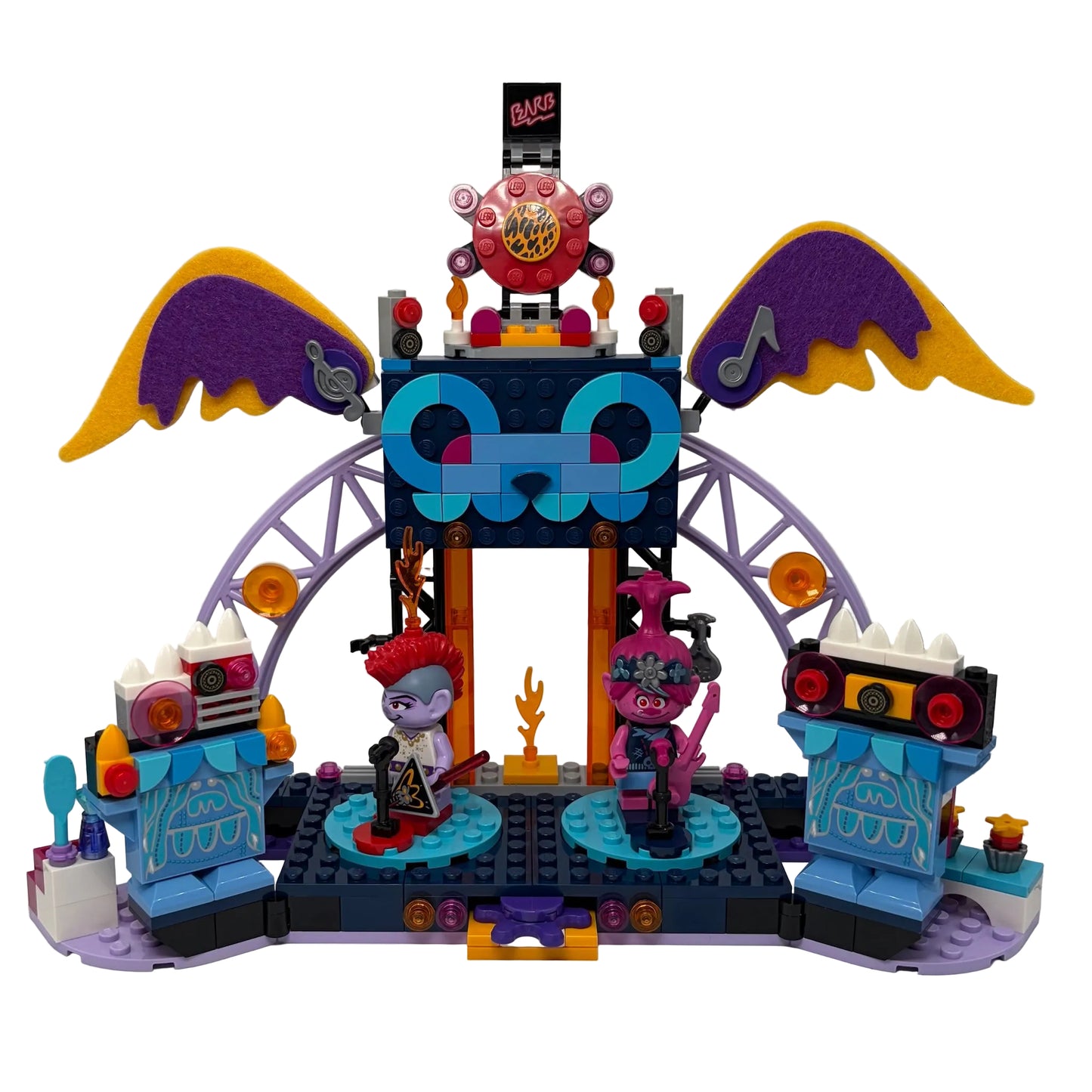 LEGO 41254 Trolls World Tour Volcano Rock City Concert