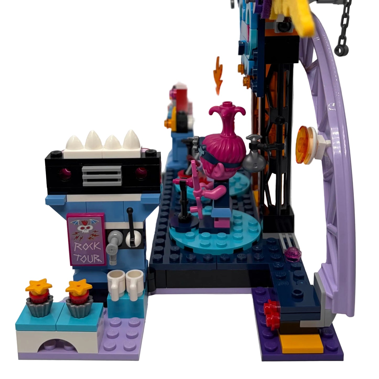 LEGO 41254 Trolls World Tour Volcano Rock City Concert