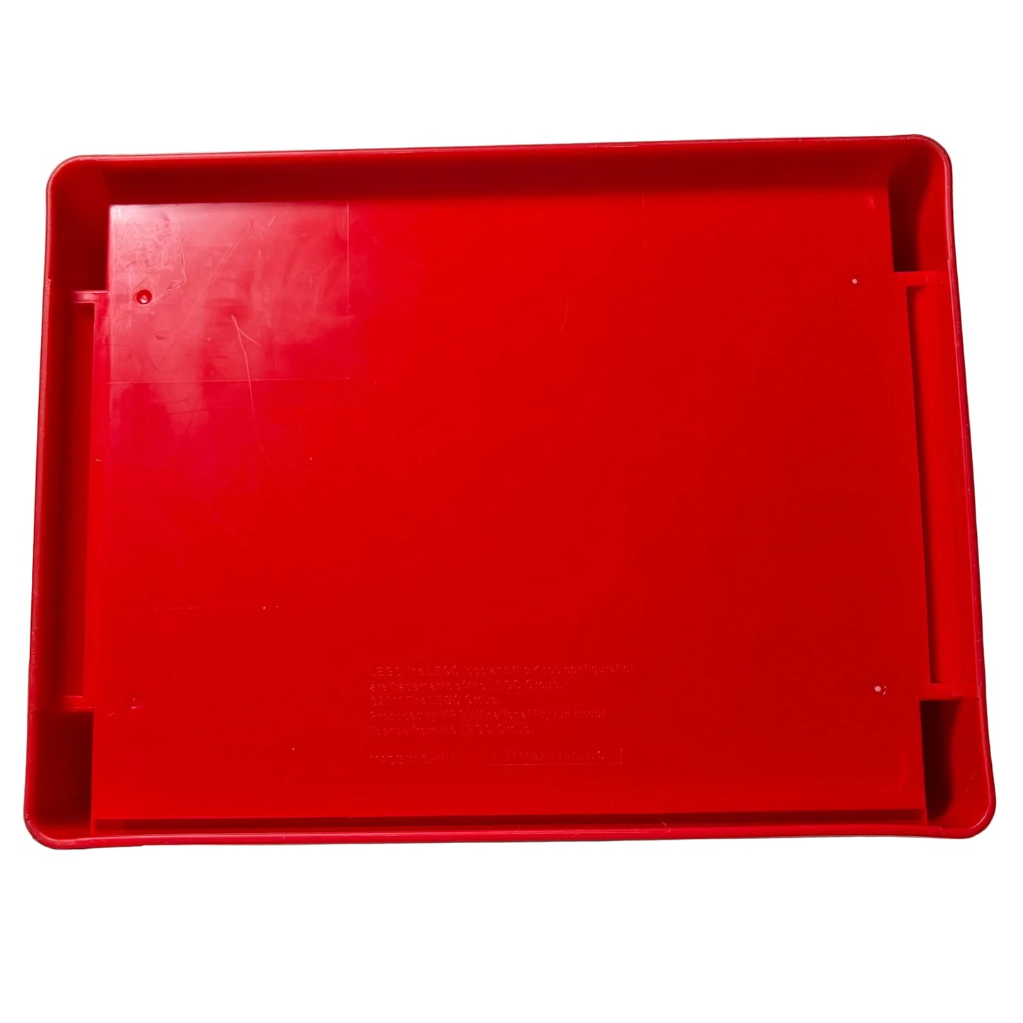 LEGO 2011 Elements Red Brick Storage Carry Case with Drawer & Handle