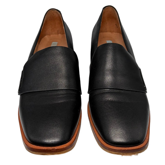Zazou DAWN Black Leather Loafers - size 40