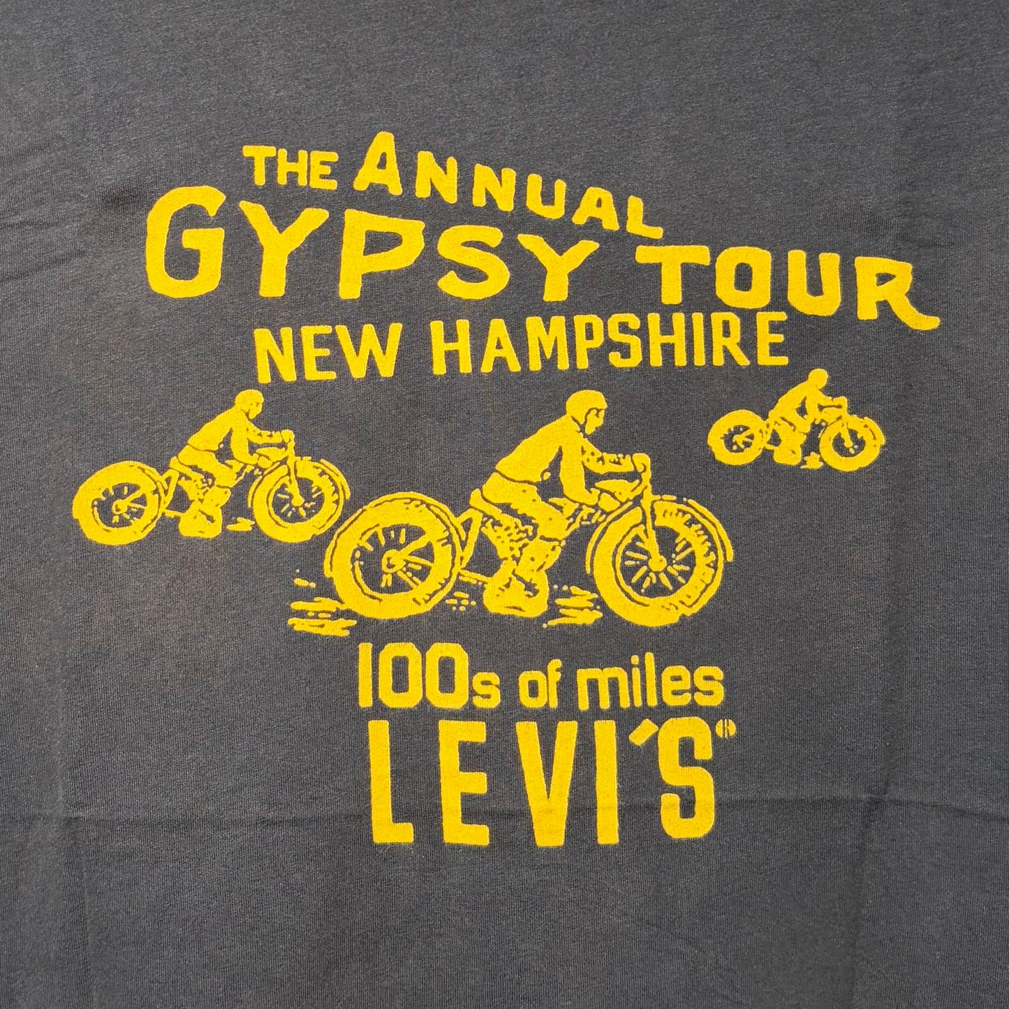 Levi’s 2013 Men’s 'Annual Gypsy Tour' Graphic T-Shirt - Size M