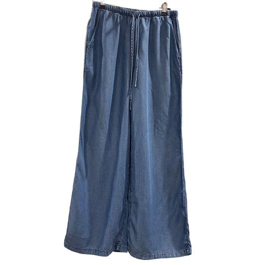 Sportsgirl Wide Leg Lyocell Jeans with Drawstring Waist Size 8