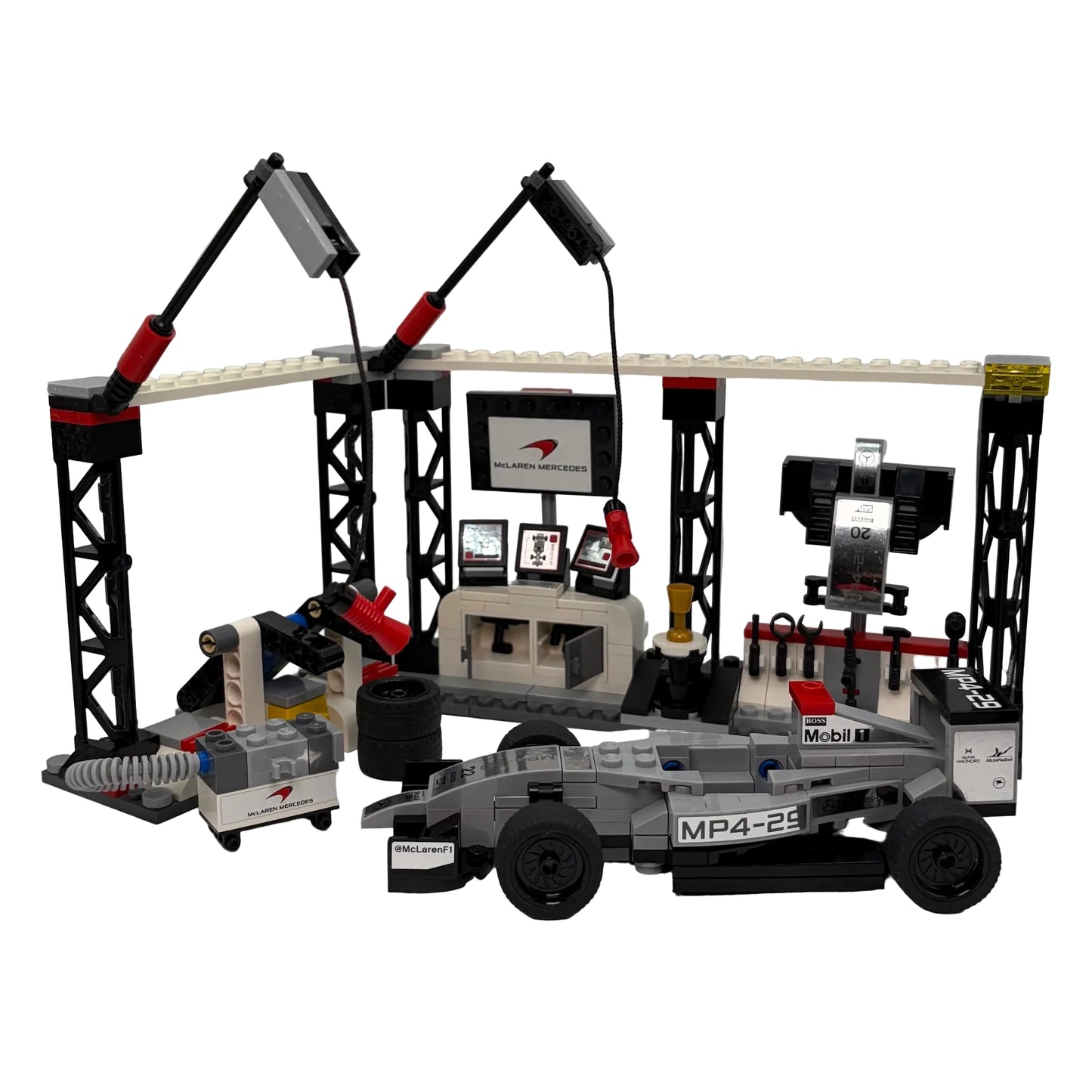 LEGO 75911 Speed Champions McLaren Mercedes Pit Stop