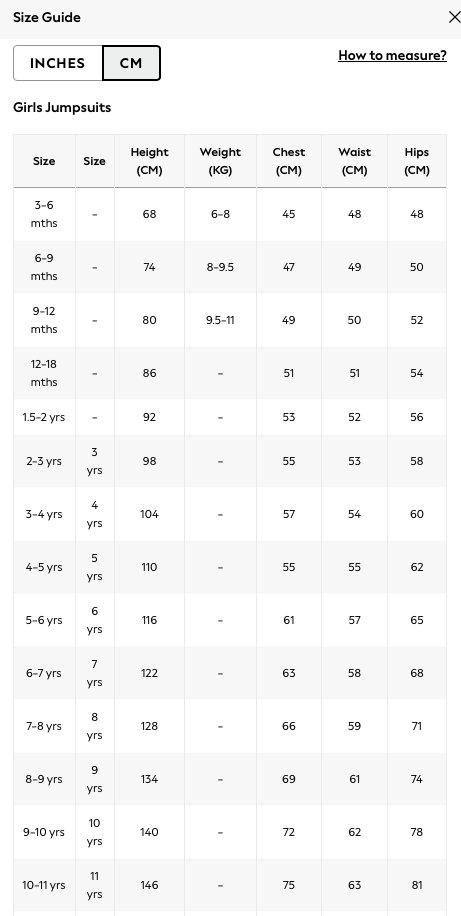 Next UK Girls Floral Jumpsuit size 2-3yrs