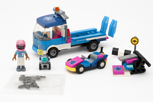 LEGO set with white background