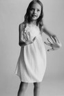 ZARA Kids Girl Textured Floral Dress WHITE Size 13-14 BRAND NEW WITH TAGS
