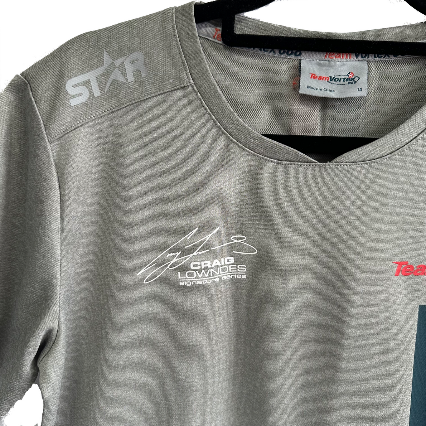 Team Vortex 888 Holden Craig Lowndes Signature Series Kids T-shirt size 14